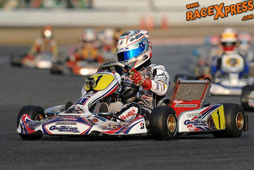 Nyck de Vries World Champion karting KF1 racexpress 500